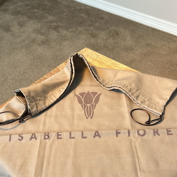 Isabella Fiore genuine leather handbag in deep navy with embellishment - Picture 12 of 12